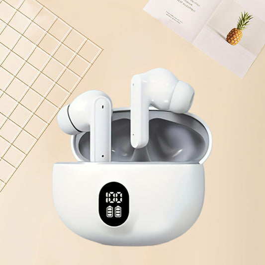 Advanced 2025 Wireless Earbuds LED Display Hi-Fi Sound Sweatproof Design for Sports Music Gaming In-Ear Fast Charging Technology