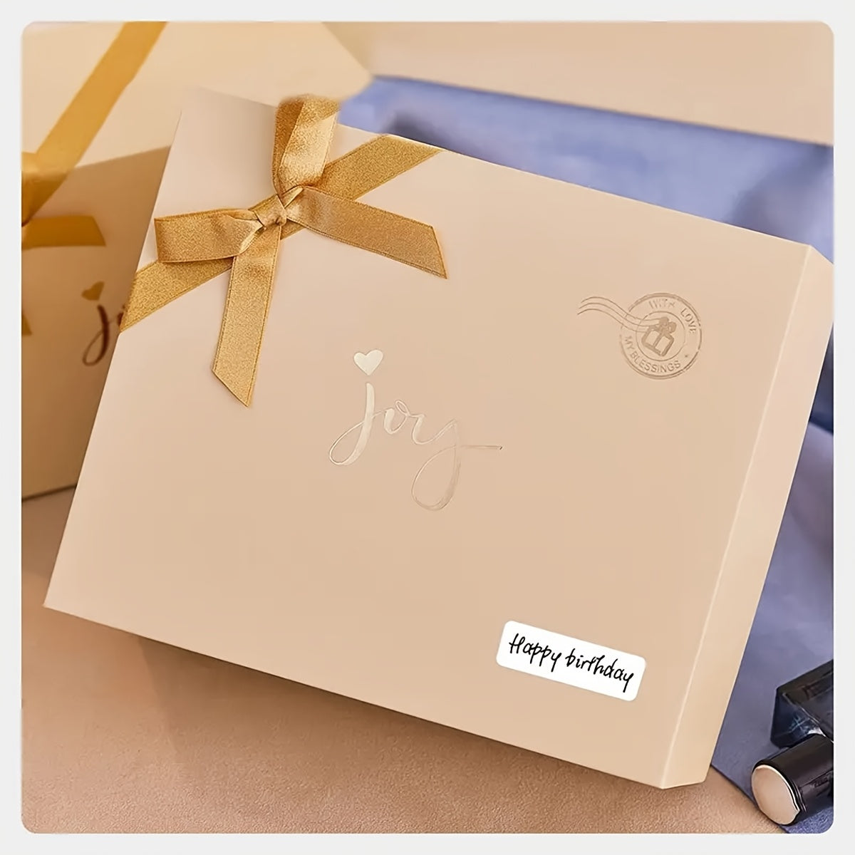 P15 Mini Thermal Label Maker Portable Desktop Printer with Multiple Templates for Office Home Kitchen School Includes White Stickers