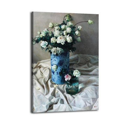 Minimalist Floral Canvas Painting Home Decor 24