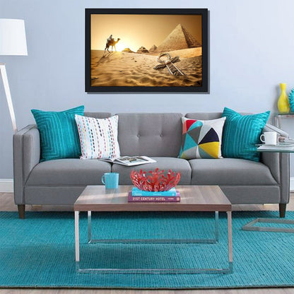 Wild Crocodile Canvas Painting for Living Room Decor-09