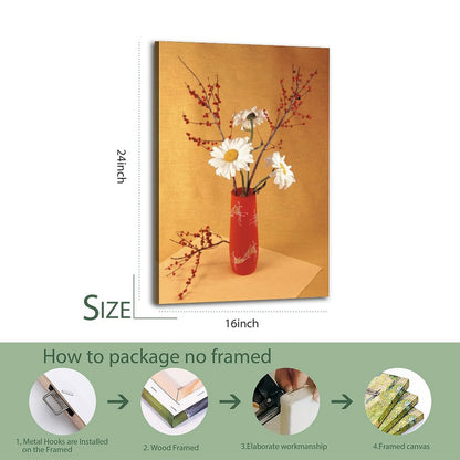 Relax the interior with exquisite floral paintings 1