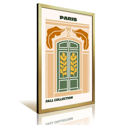 Paris Door Art Print – Fall Collection Modern Wall Decor- 6