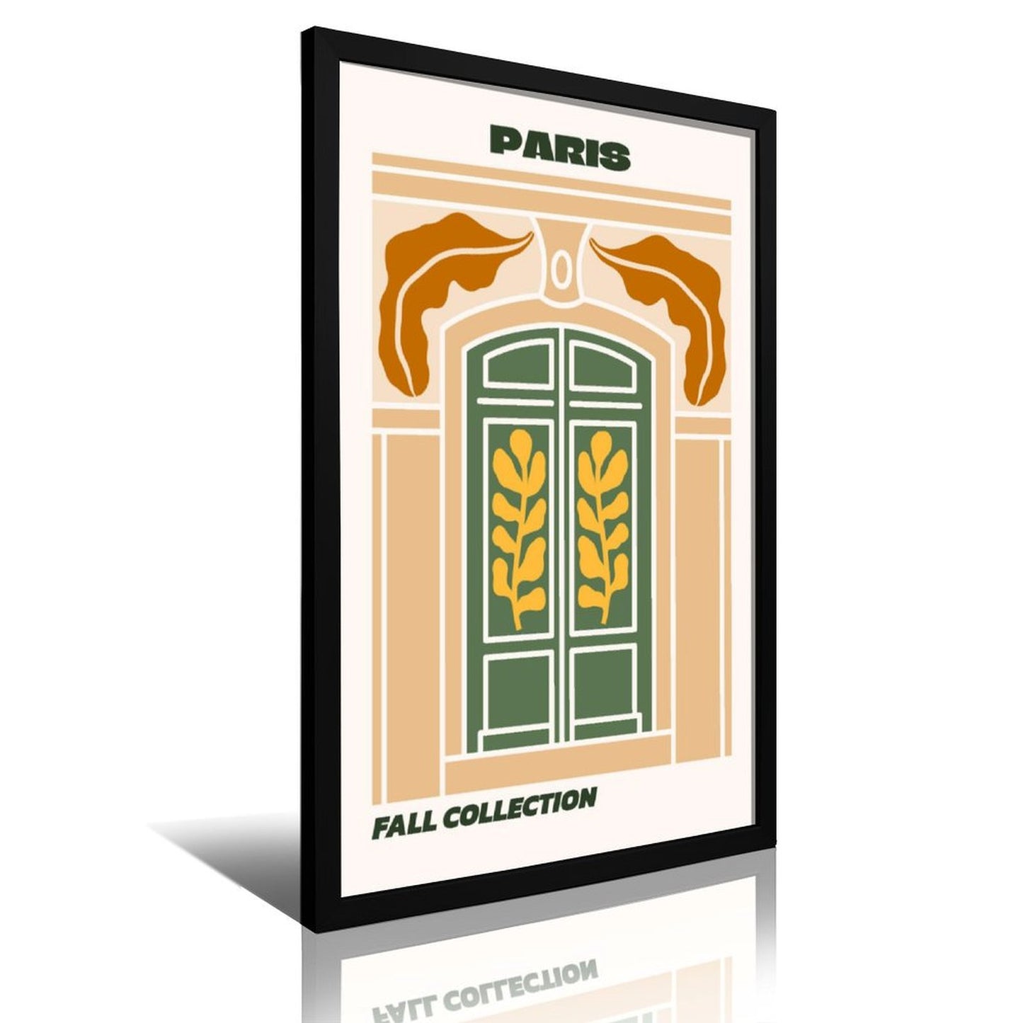 Paris Door Art Print – Fall Collection Modern Wall Decor- 6