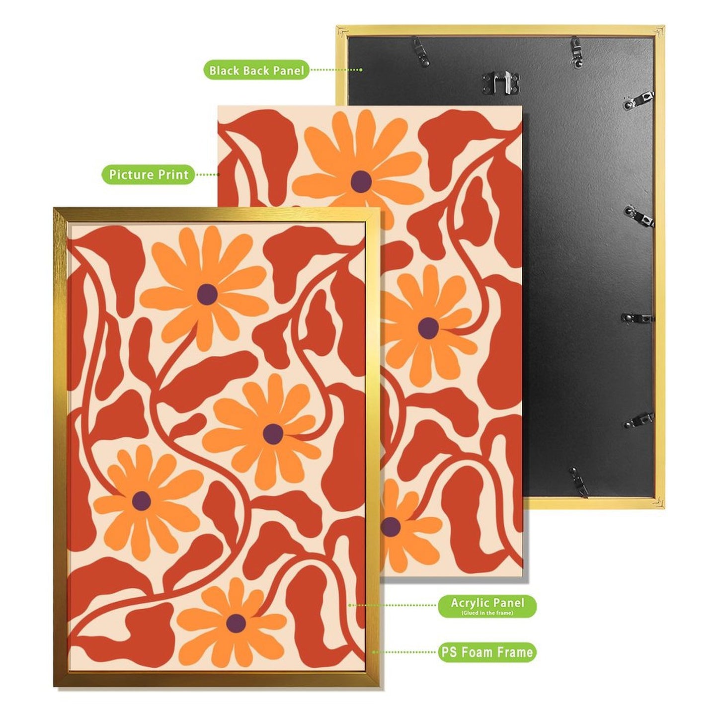 Abstract canvas art mural by Zou Ju- 18