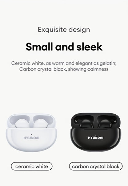 LP5 Wireless In-Ear Earphones Noise Reduction 5W High-Quality Sound 8H Playtime Sleek Metallic Finish Compact Design for Music Sports Commuting Type-C Charging