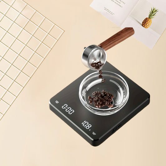 Precision Digital Kitchen Scale 3kg 0.1g with LCD Display USB Type-C Rechargeable for Food Coffee Tea Medication Weighing