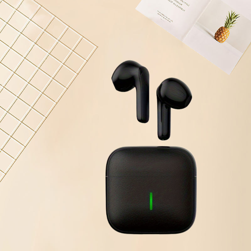 Latest Wireless Earbuds with Long Battery Life Compact Dual Stereo Headphones for Sports Gaming USB Charging Noise Cancellation