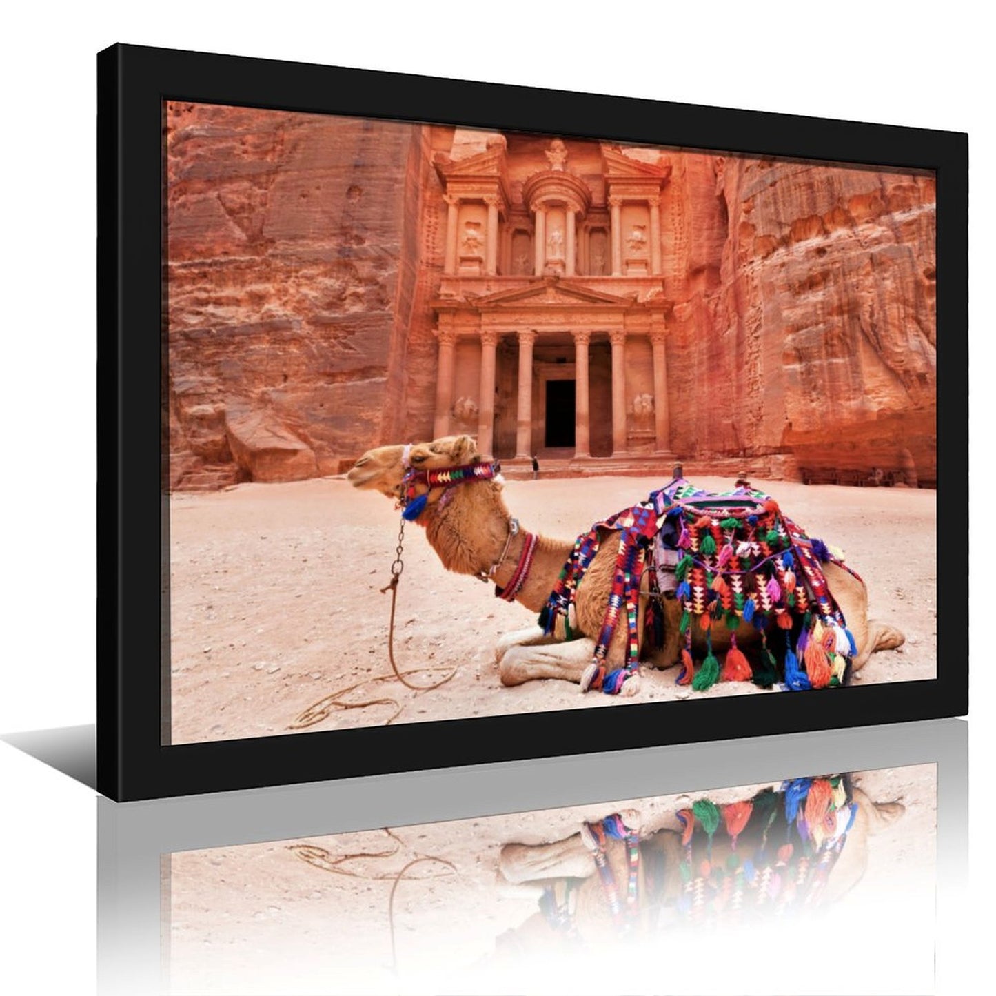 Nature Camel Canvas Print Wall Art for Living Room-06