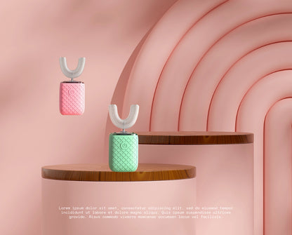 Smart Electric Toothbrush Effective Teeth Cleaning Soft Silicone Bristles Travel Friendly Perfect Gift for Family Friends Valentine's Day Father's Day