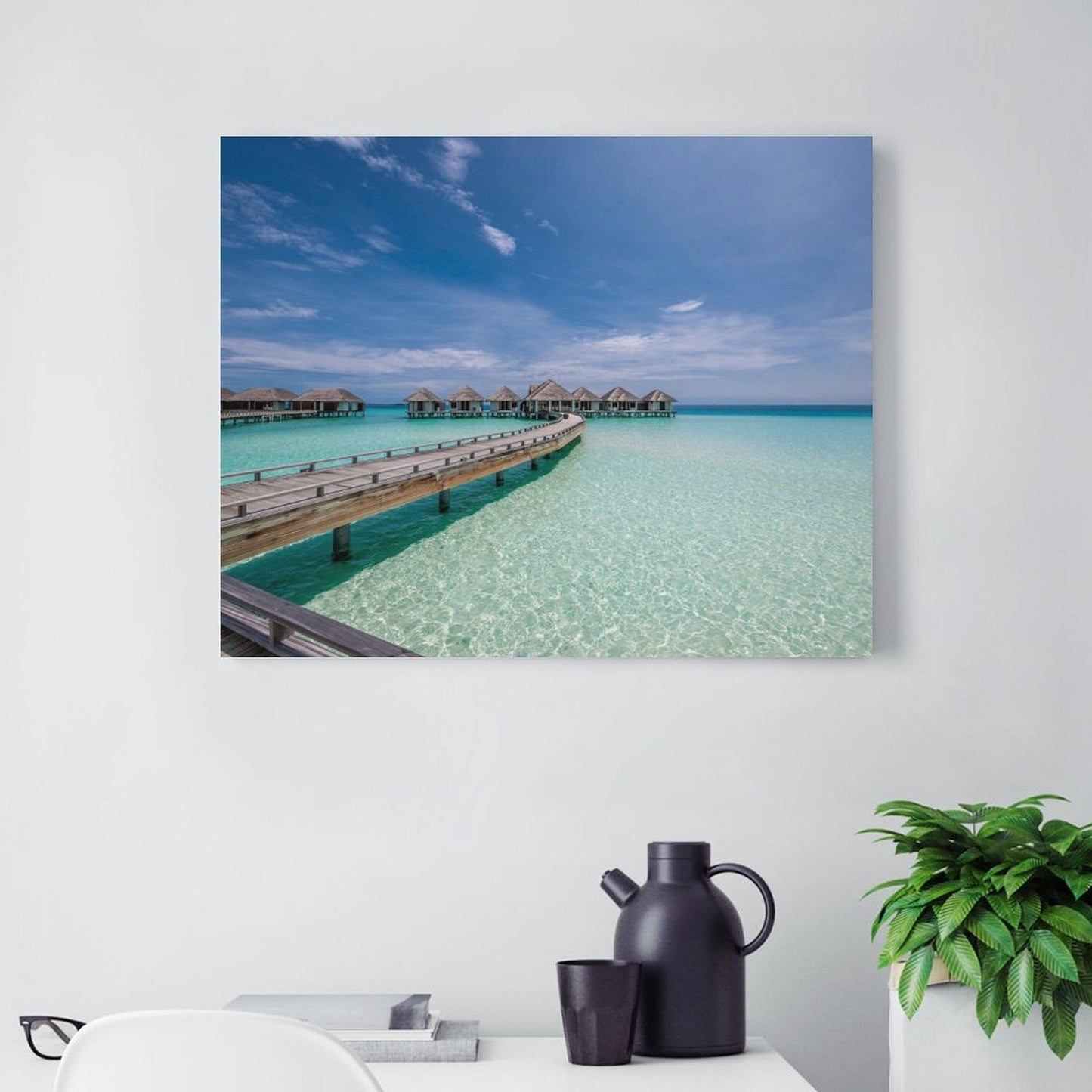 Stretch Canvas Prints with Wooden Frame, Ready to Hang