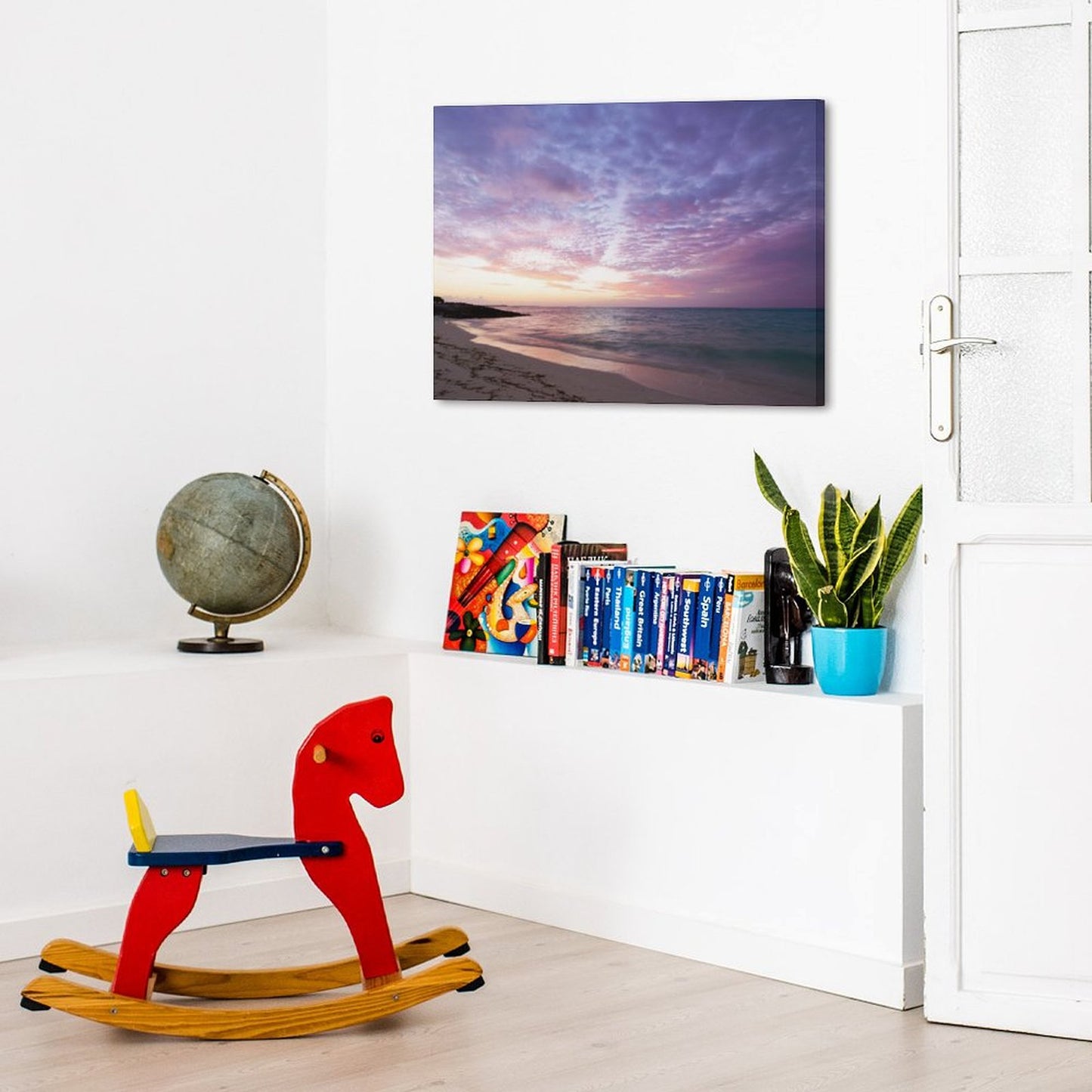 High-Density Framed Canvas Art, Fade-Resistant & Vivid
