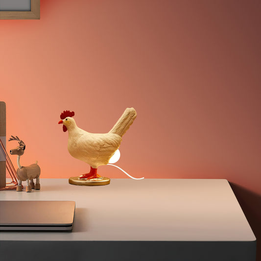 Lifelike Chicken Egg Lamp 1pc Creative LED Small Table Light Cute Home Decoration Party Holiday Gift