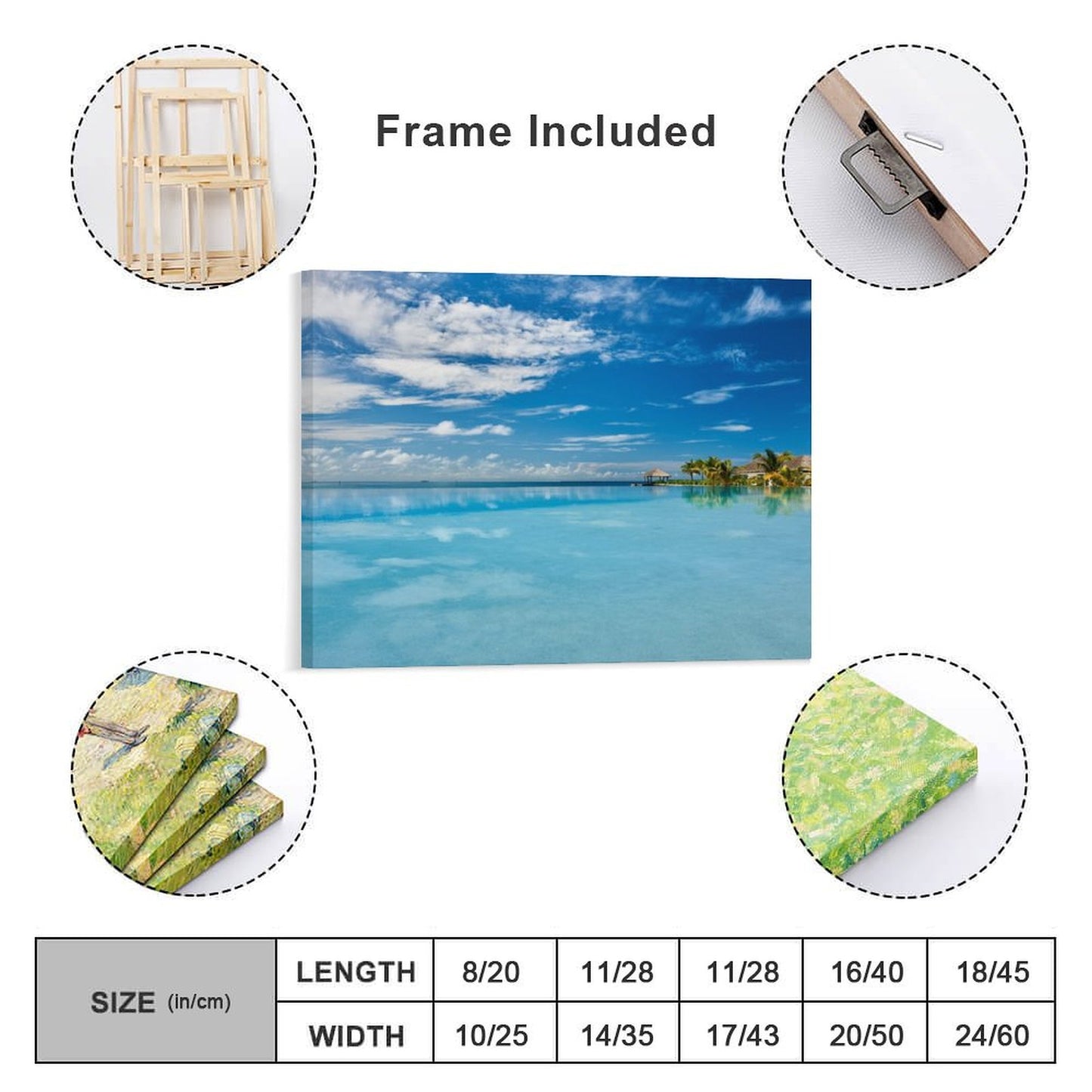 Textured Canvas Wall Art, Adds an Artistic Touch