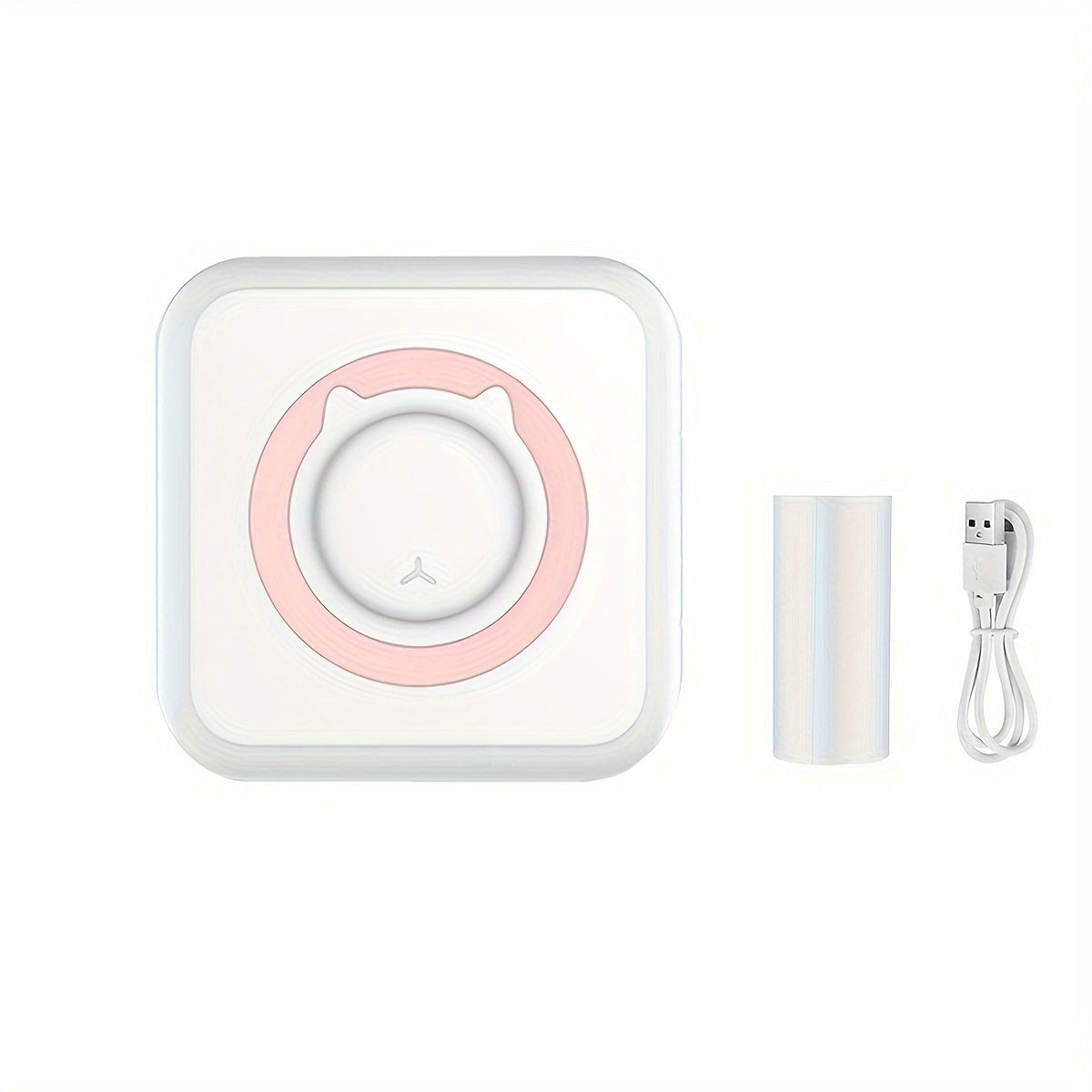 Wireless Mini Photo Printer for iPhone Android Portable Thermal Label Printer for Journal Study Note Compatible with iOS Android