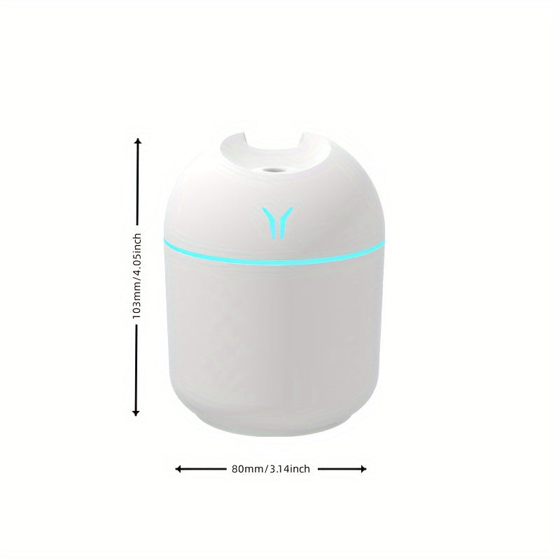 Cute Air Humidifier With Night Light And Aroma Diffuser Cold Mist For Bedroom Home Car Plants Purifier Humifier Room Freshener