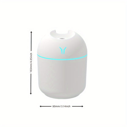 Cute Air Humidifier With Night Light And Aroma Diffuser Cold Mist For Bedroom Home Car Plants Purifier Humifier Room Freshener