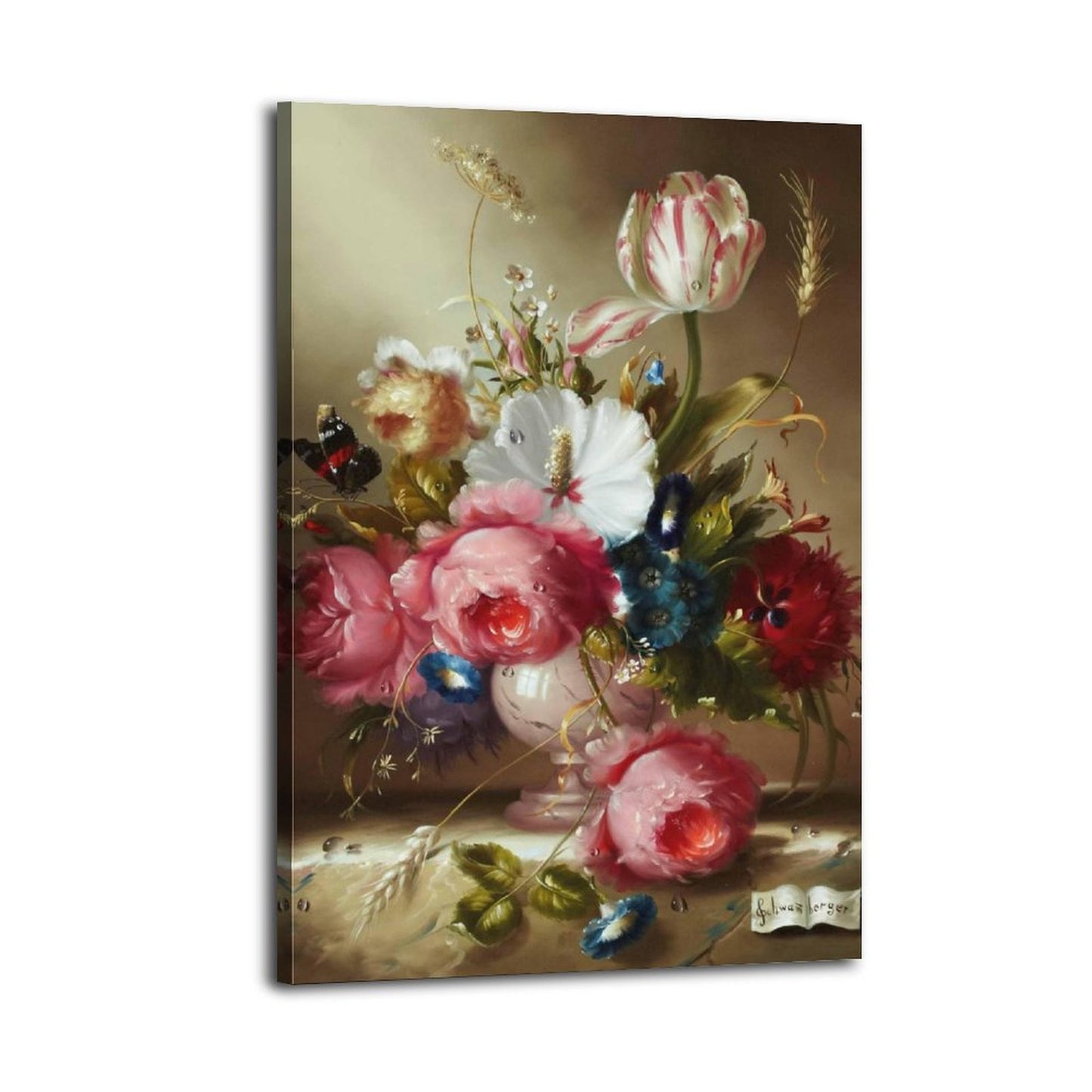 Blooming Flowers Wall Decor for Kitchen or Bar 29