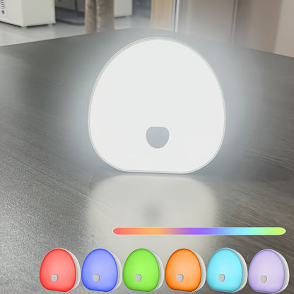 RGB White Noise Night Light LED Sleep Sound Generator with Natural Sounds Color Change Timer USB Power for Relaxation Better Sleep Bedroom Ambient Lighting Sleek Design