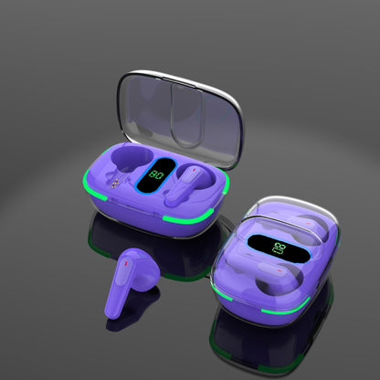 Wireless Earbuds 2025 Bluetooth 5.3 TWS Earphones with LED Display Touch Control in Ear Headset for Sports Music Gaming