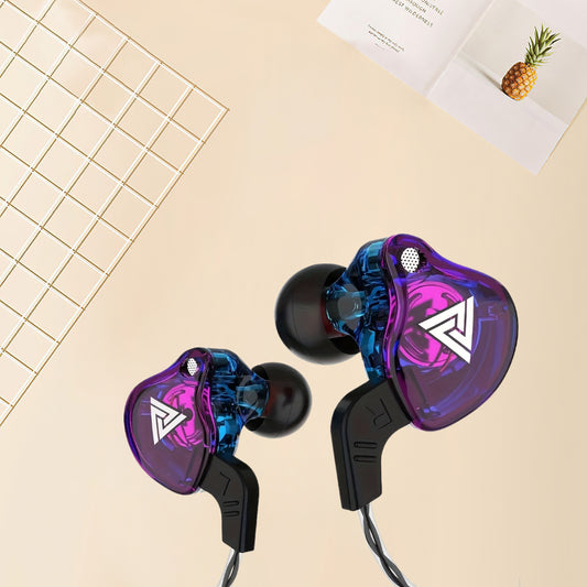 Wired Earbuds High-Fidelity Sound with Microphone Subwoofer Noise Cancelling Gaming Music Monitor Durable 120cm Cable Vivid Colors