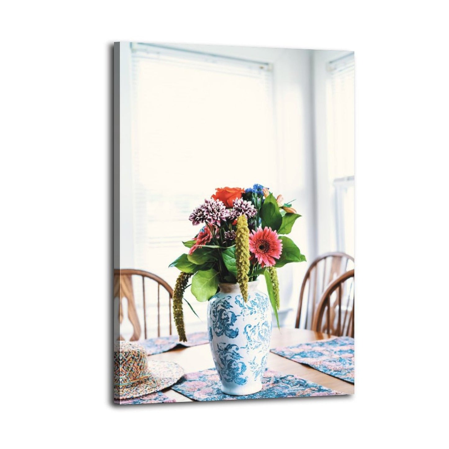 Elegant Botanical Canvas Wall Hanging Decor 31