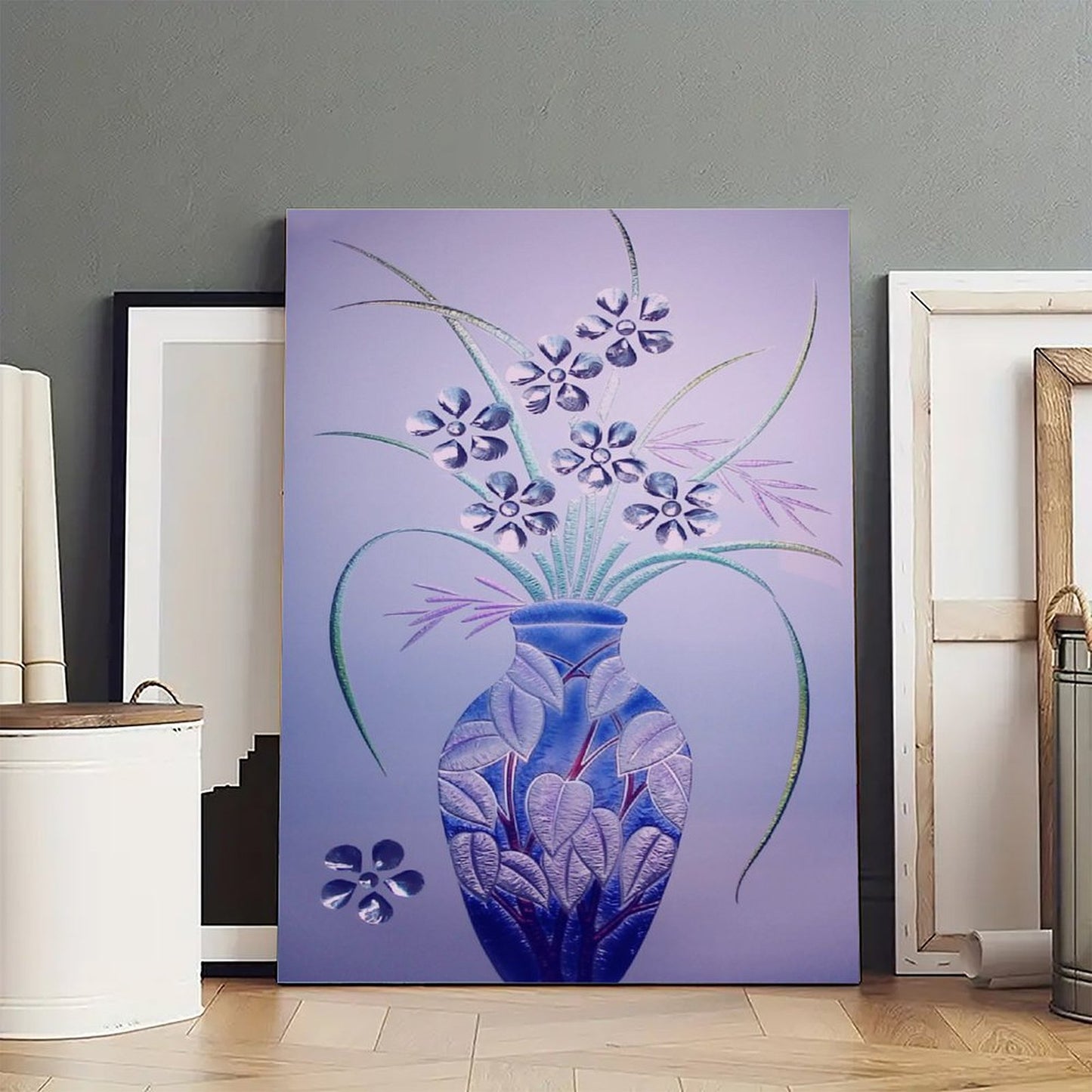 Stylish Floral Art Print for Office and Hotel 25