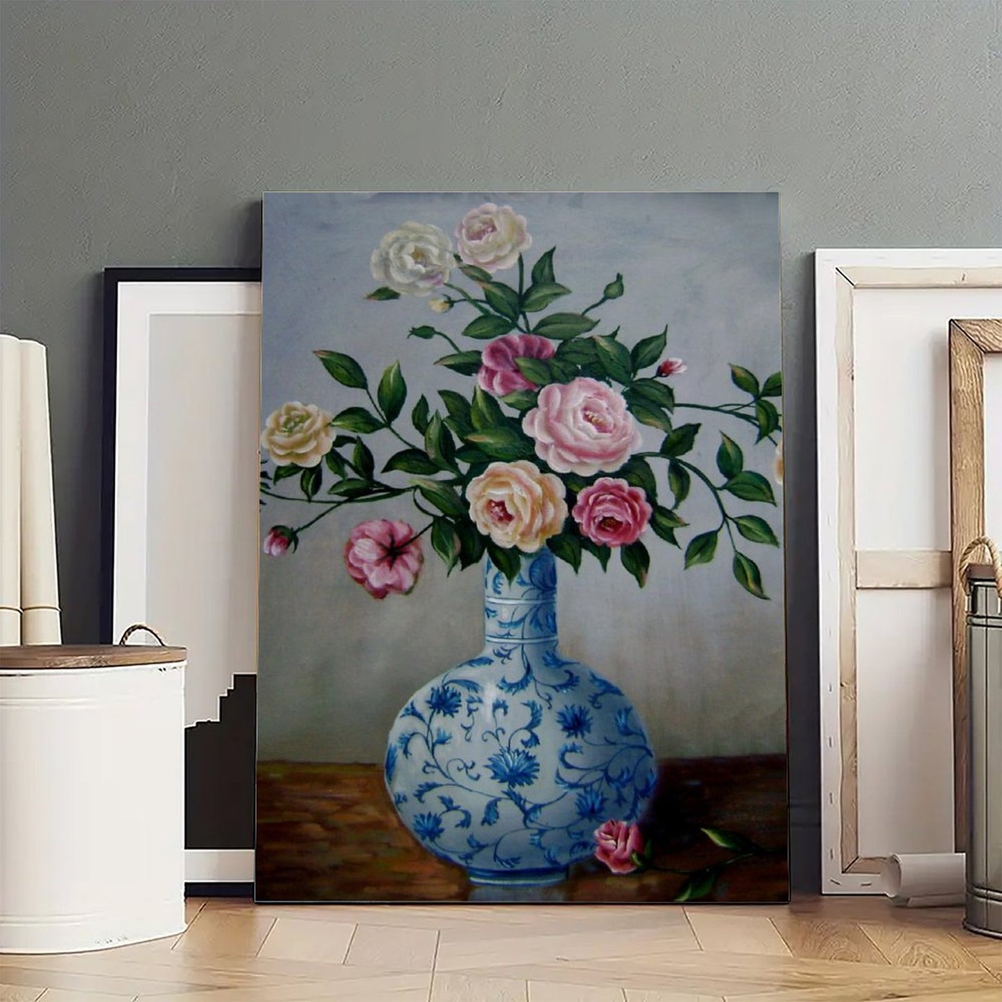 Vivid Flower Artwork for Bedroom or Living Room 33