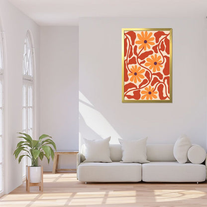 Abstract canvas art mural by Zou Ju- 18