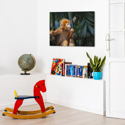 Adorable Baby Monkey Wall Picture Nursery Decoration-10