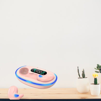 2025 True Wireless In-Ear Music Earbuds Comfortable Sleeping Headset with HIFI Bass Stereo HD Calling Adapted for Android iPhone Gaming Smart Headphones Couples Halloween Gift