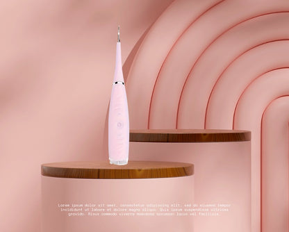 Professional Rechargeable Tartar Remover 5 Adjustable Modes Teeth Cleaning Device with Dental Rinse