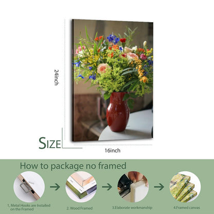 Modern Flower Painting for Living Room Decor 20