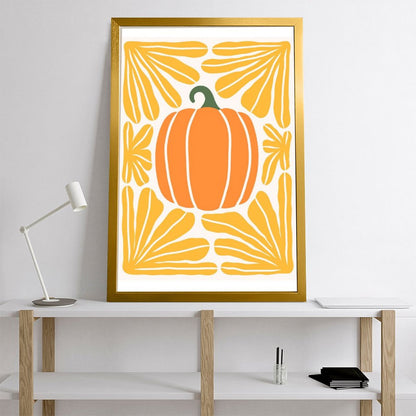 Pumpkin Art Print – Autumn Minimalist Wall Decor-21