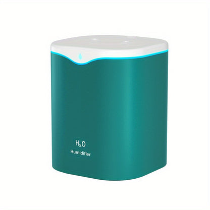 Portable Cool Mist Humidifier 2L USB Ultrasonic Humidifier With 2 Mist Modes 7-Color LED Light Auto Shut-Off For Home Office Travel