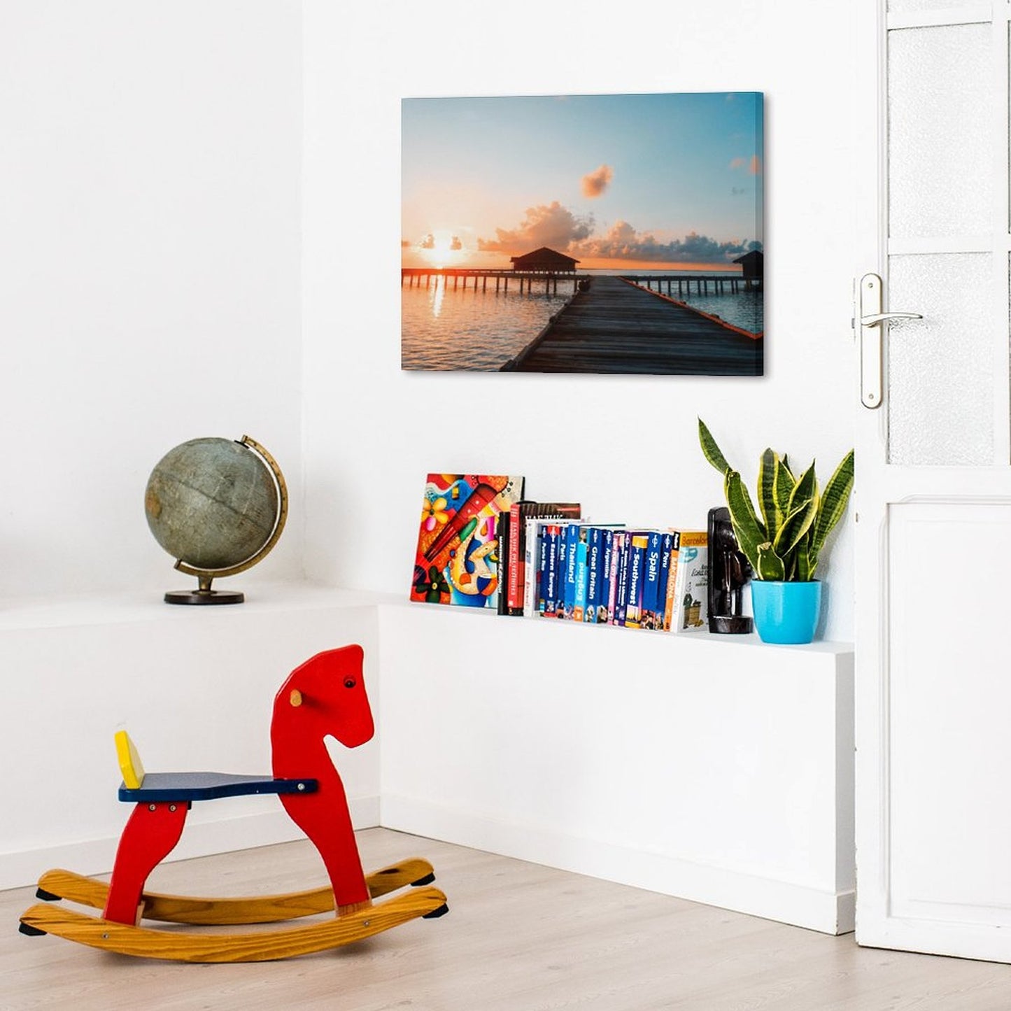 Framed Canvas Art for Kitchen, Bar, and Restaurant