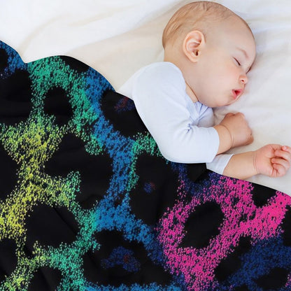 Cozy Anti-Pilling Blanket Artistic Leopard Design