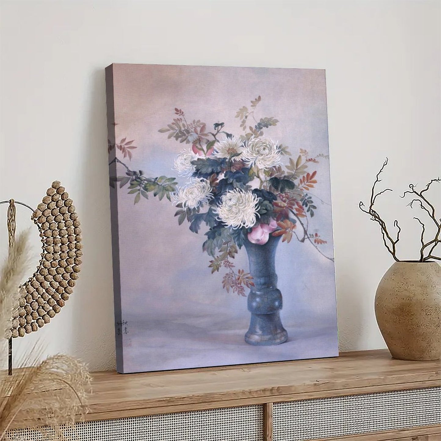 Timeless Flower Painting for Relaxing Interiors 18