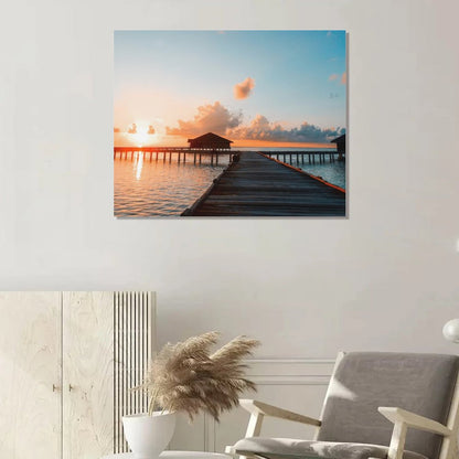 Framed Canvas Art for Kitchen, Bar, and Restaurant