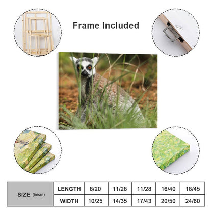 Lemur Wall Art Framed Canvas Wildlife Animal Decor-15