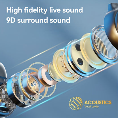 Wireless Earbuds I M47 | Active Noise Cancelling in Ear Headphones USB C Charging 25H Battery Portable for Running Workout