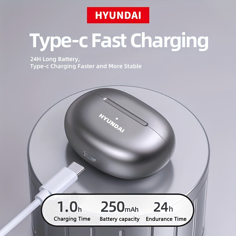 LP5 Wireless In-Ear Earphones Noise Reduction 5W High-Quality Sound 8H Playtime Sleek Metallic Finish Compact Design for Music Sports Commuting Type-C Charging