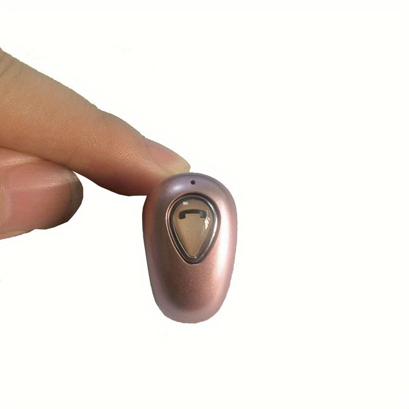 Invisible Wireless Earbuds Mini Stereo Headphones with Mic 1pc In Ear Sports Earphone for Workout Travel