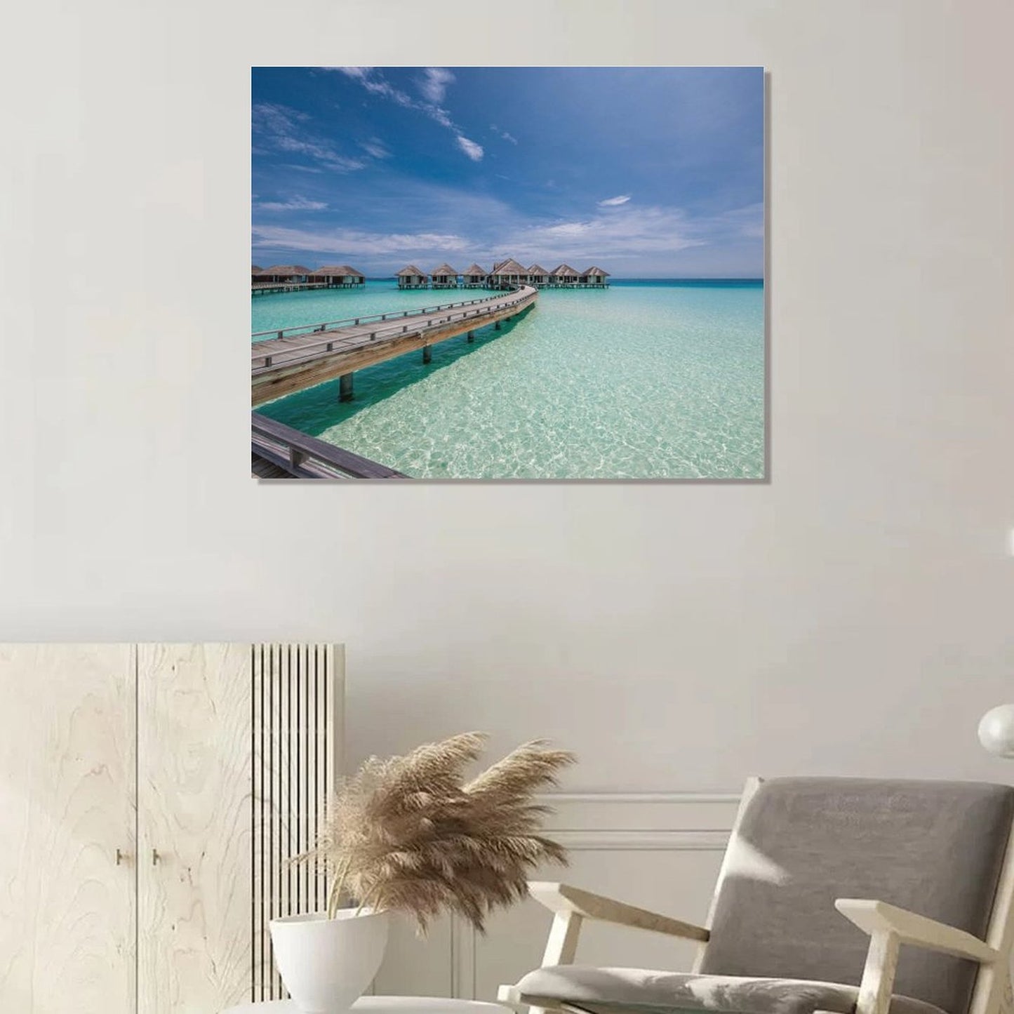 Stretch Canvas Prints with Wooden Frame, Ready to Hang