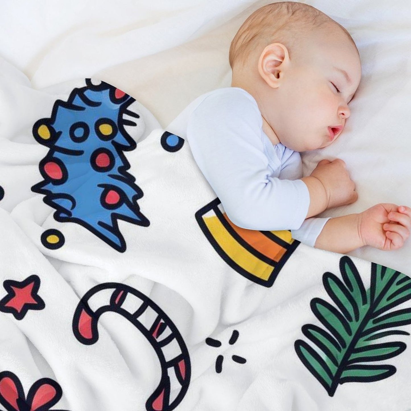 Christmas Gift Pattern Anti-Pilling Flannel Blanket – Cozy Warm Holiday Throw