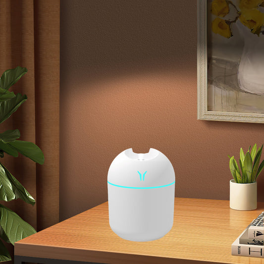 Cute Air Humidifier With Night Light And Aroma Diffuser Cold Mist For Bedroom Home Car Plants Purifier Humifier Room Freshener