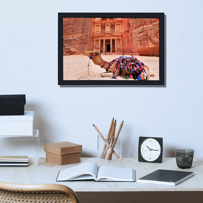 Nature Camel Canvas Print Wall Art for Living Room-06