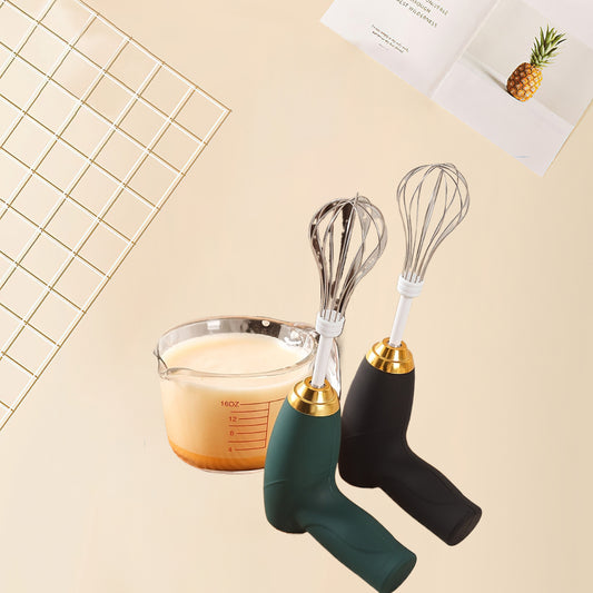 3-Speed USB Rechargeable Hand Blender Portable Electric Mixer for Baking Cakes Cookies Muffins Pancakes Lightweight Easy-to-Use Ideal for Home Bakers and Professionals