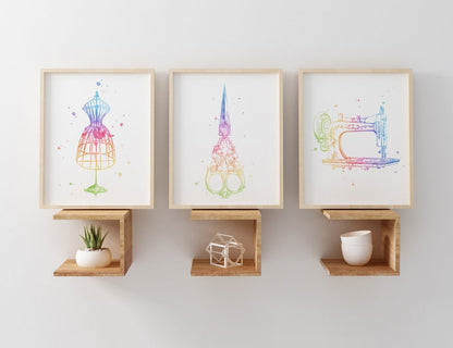 Sewing Gifts - Gifts for Sewers - Sewing Art - Sewing Machine Art - Sewing Wall Decor - Sewing Room Decor - Gifts for Grandma